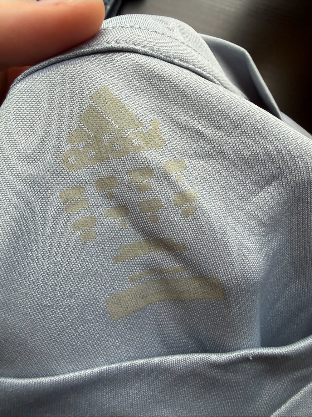 Adidas LA Galaxy Soccer Vintage Gray Short Sleeve Tee Jersey size Small - Picture 6 of 7